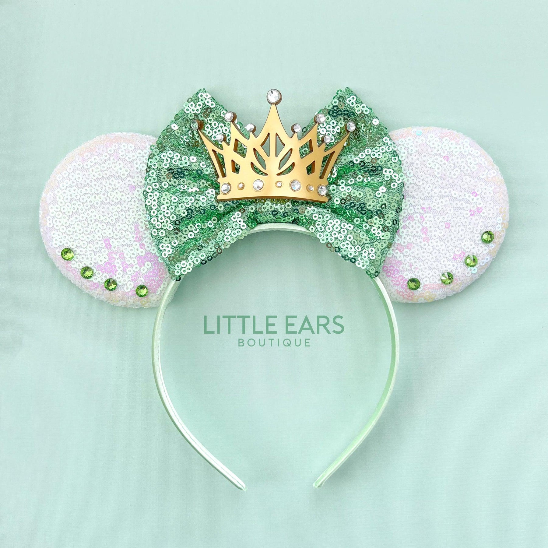Bayou Crown White Ears by Little Ears Boutique, travel planning service main product photo