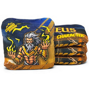 Greek Gods - Pro Character - Cornhole Bags - 8 Designs - Set of 4