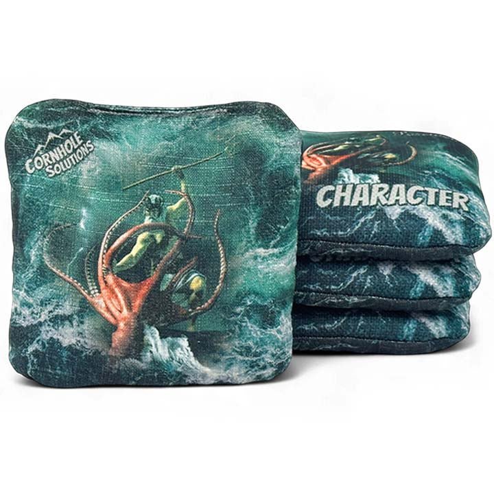 Greek Gods - Pro Character - Cornhole Bags - 8 Designs - Set of 4