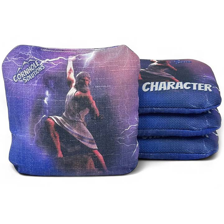 Greek Gods - Pro Character - Cornhole Bags - 8 Designs - Set of 4