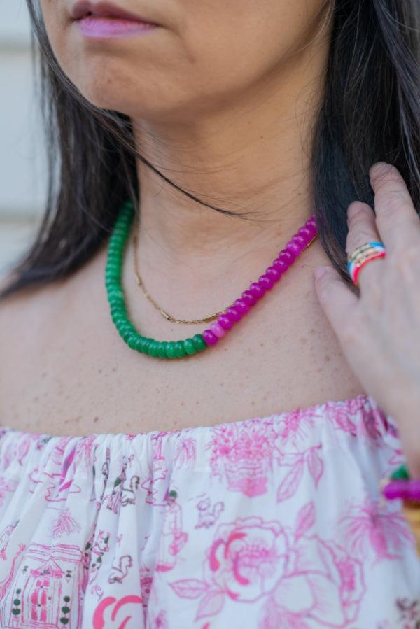 The Formosa Necklace by TheTinyTassel, handmade jewelry detail photo 2