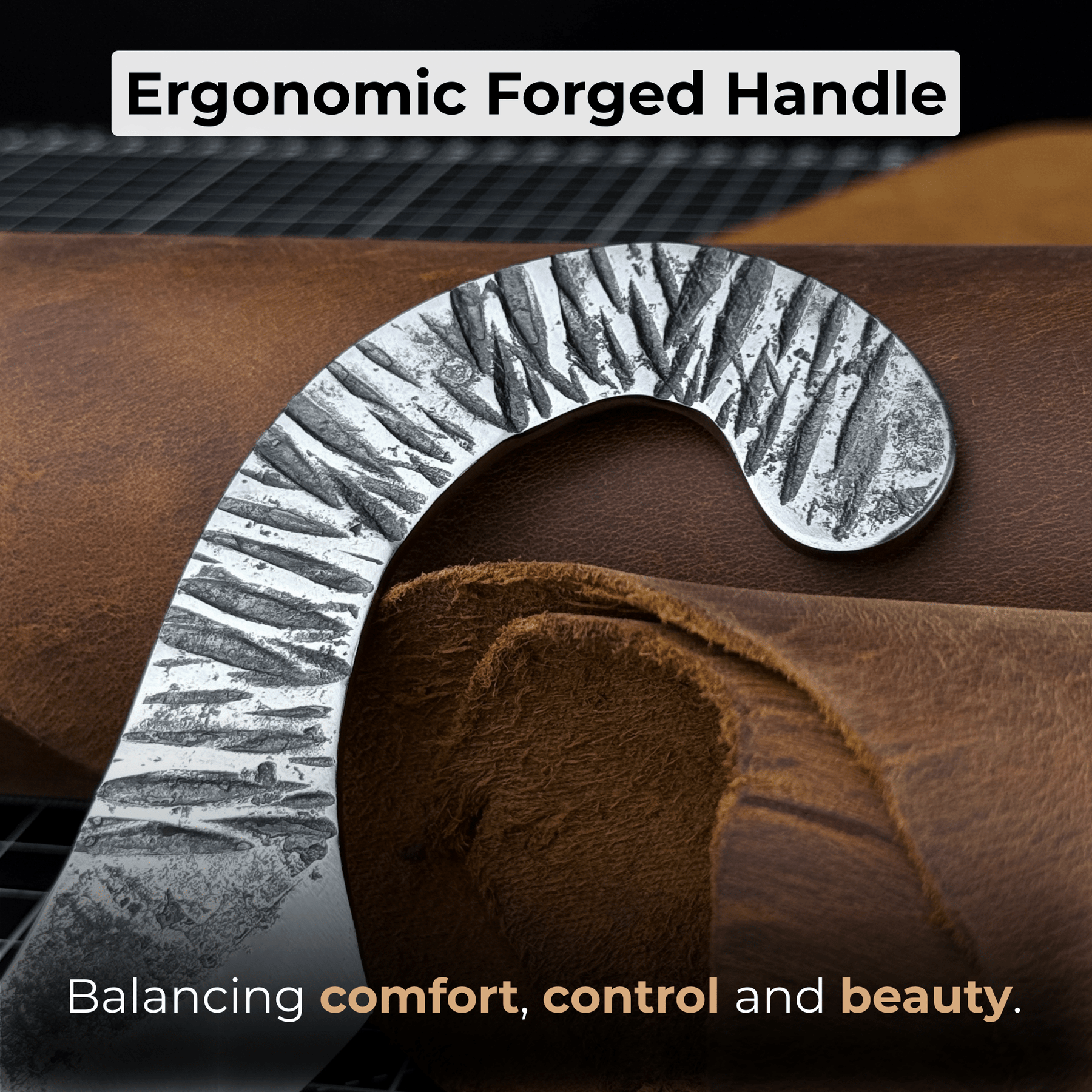 Professional Marking Knife Kiridashi, 15 cm (5.91 inches) detail view by Sharky Forged Steel Tools