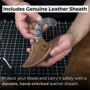 Professional Marking Knife Kiridashi, 15 cm (5.91 inches) detail view by Sharky Forged Steel Tools