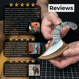 Professional Marking Knife Kiridashi, 15 cm (5.91 inches) detail view by Sharky Forged Steel Tools