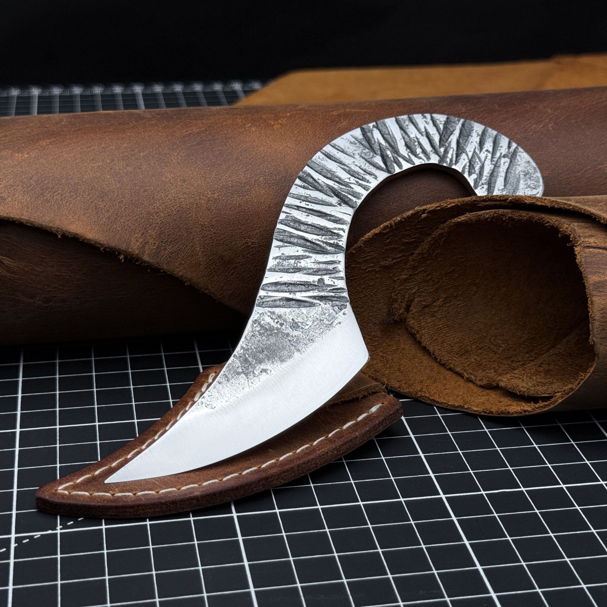 Professional Marking Knife Kiridashi, 15 cm (5.91 inches) by Sharky Forged Steel Tools