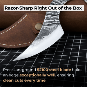 Professional Marking Knife Kiridashi, 15 cm (5.91 inches) detail view by Sharky Forged Steel Tools