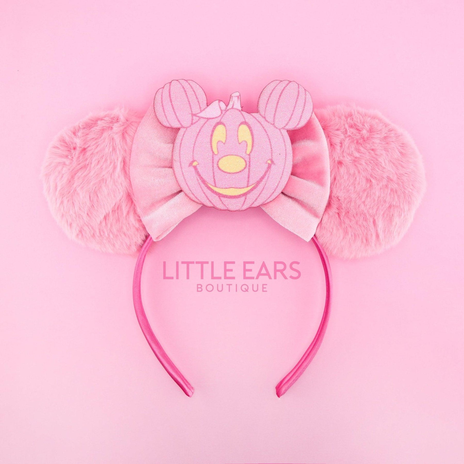 Pumpkin Fur Halloween Ears by Little Ears Boutique, travel planning service detail photo 2