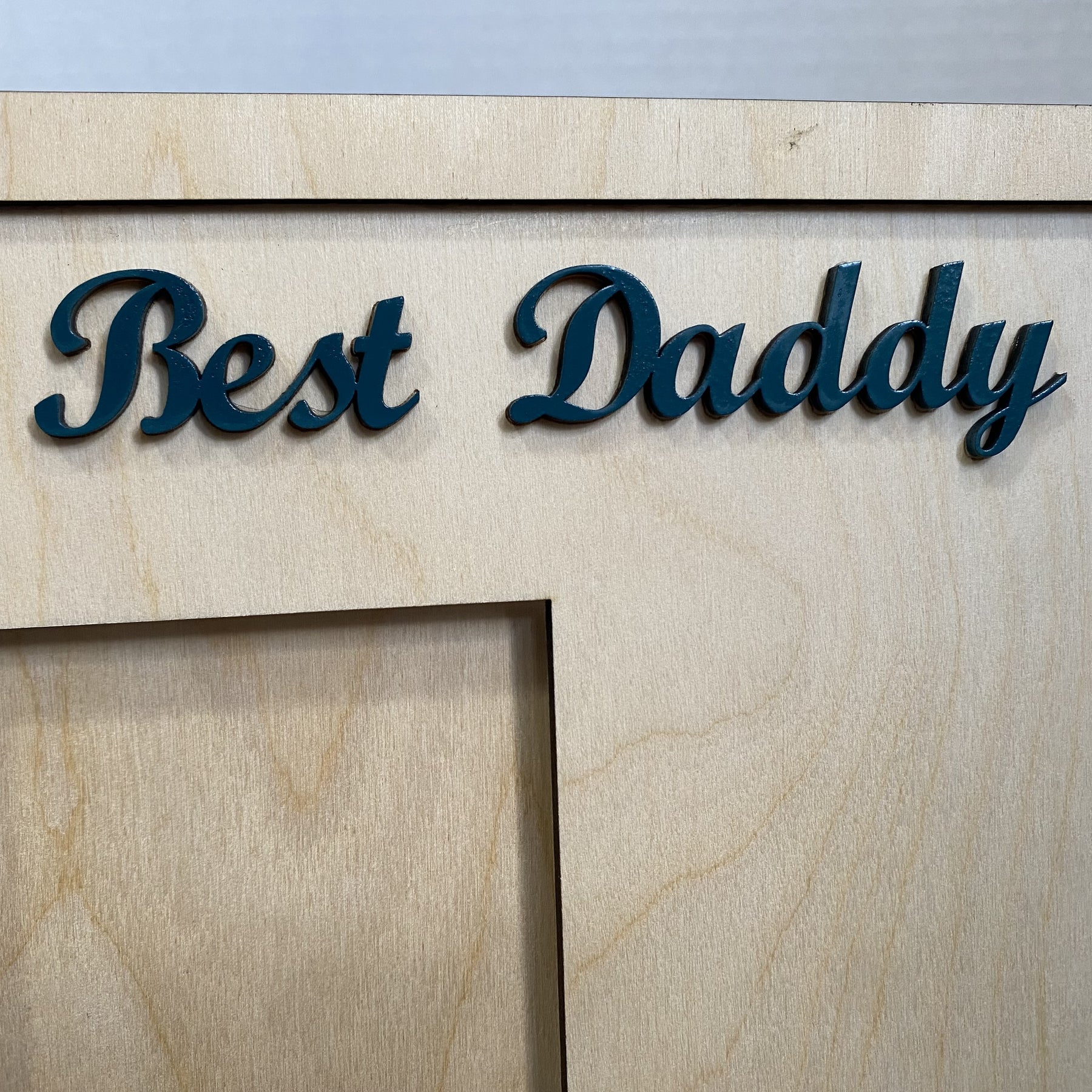 Best Daddy Hands Down Photo Frame by Poor Hog Customs, Southern home decor detail photo 8