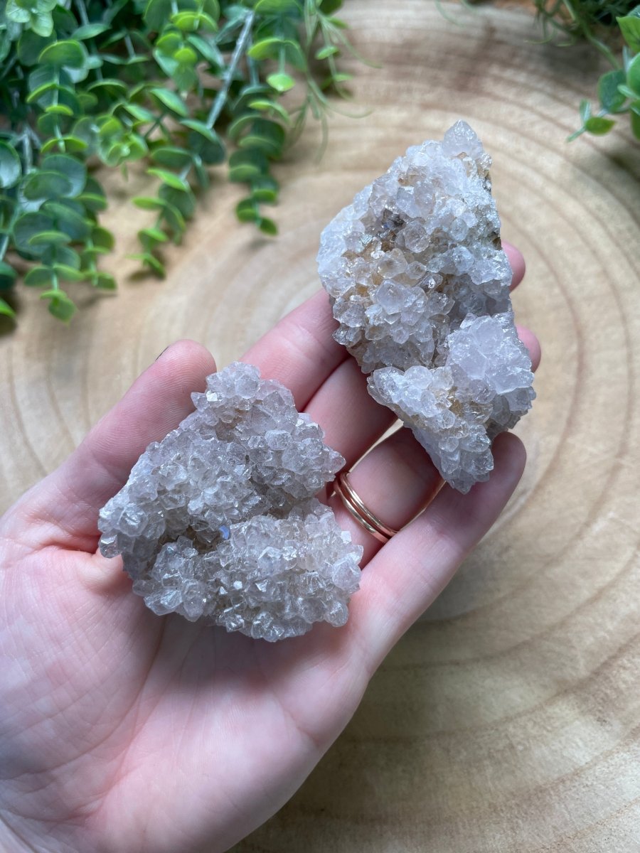 Quartz Cluster by Copper Ashes