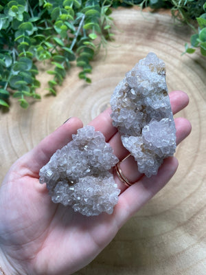 Quartz Cluster detail view by Copper Ashes