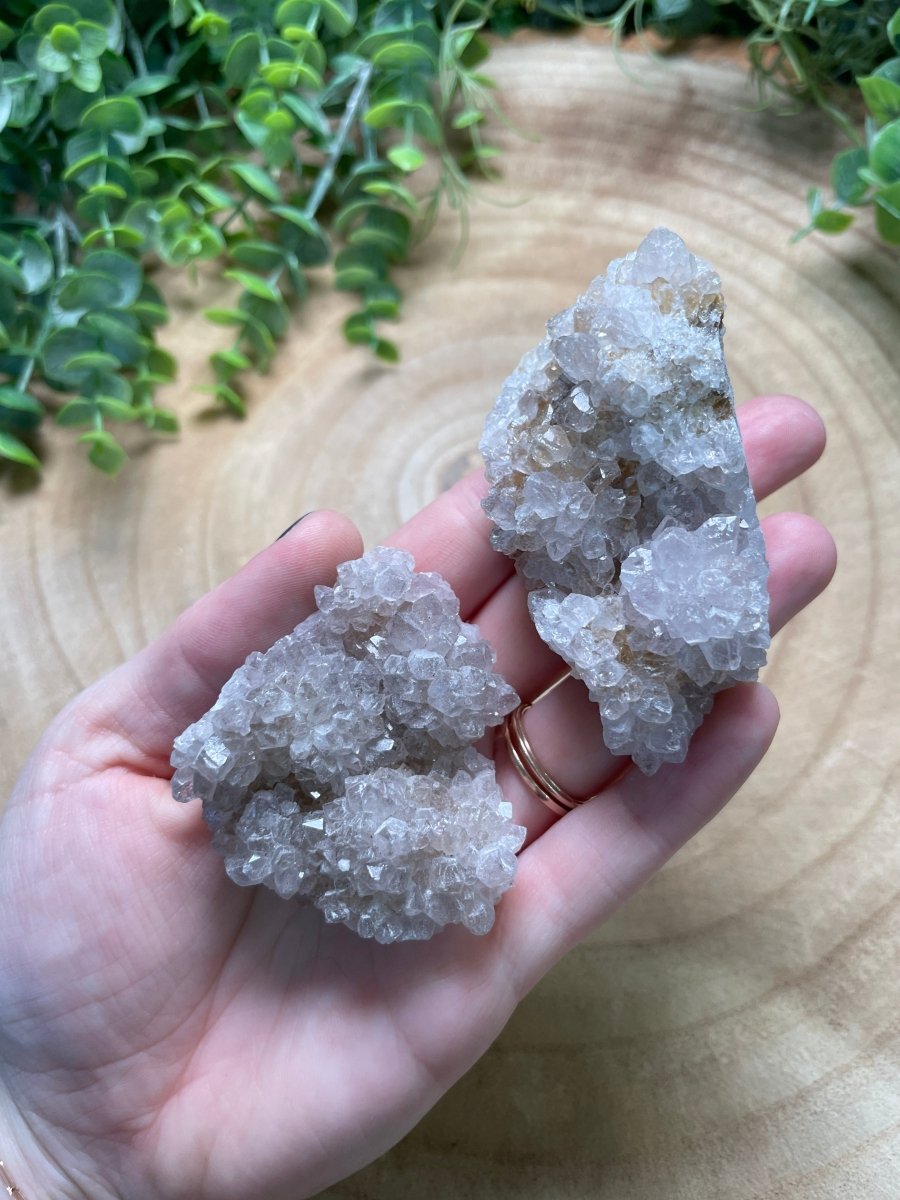 Quartz Cluster detail view by Copper Ashes