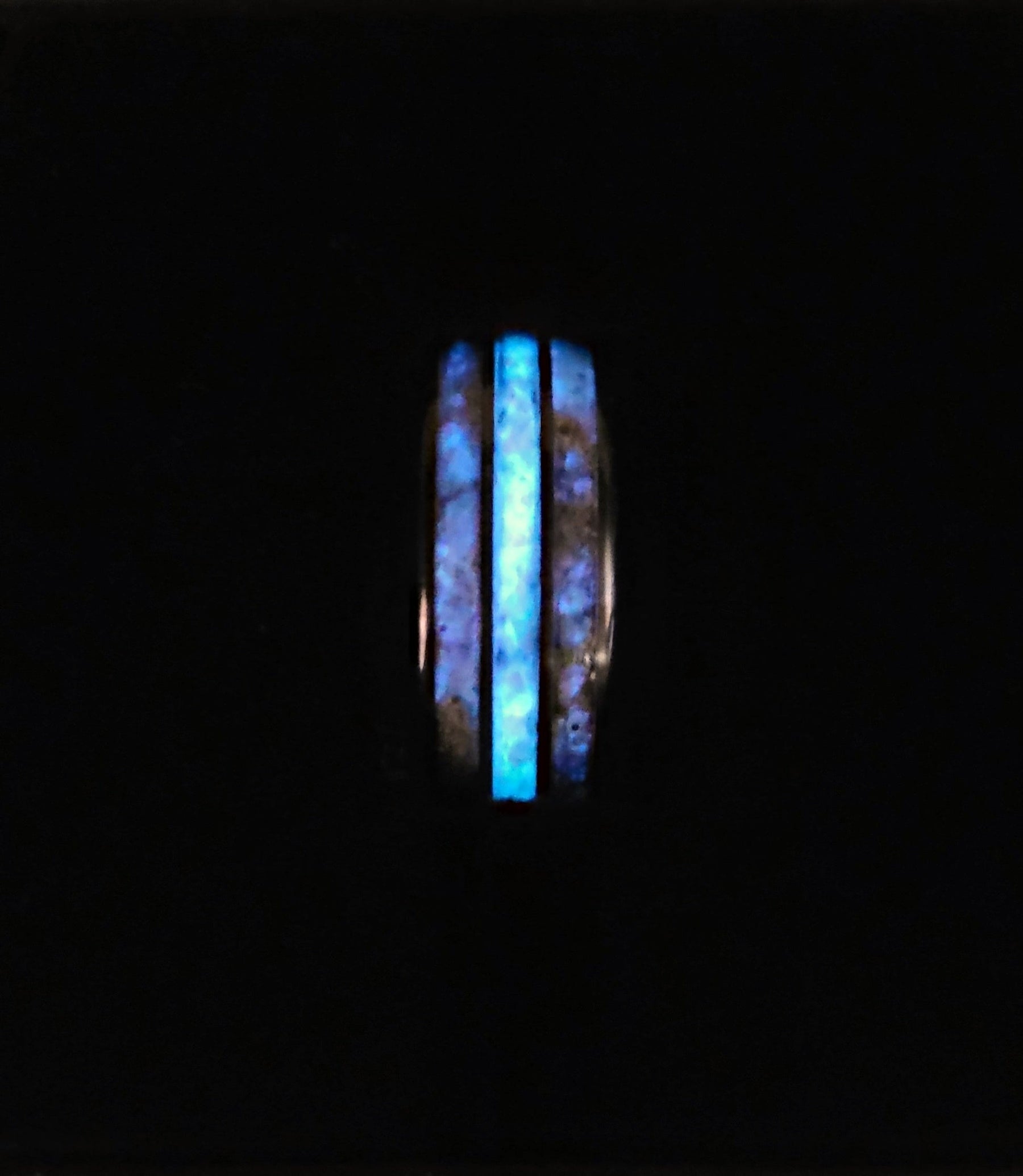 You, Me, And Forever Memorial Ring by Cotton Street Art Company, handmade jewelry detail photo 6