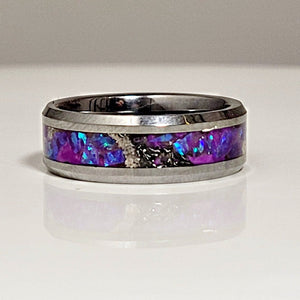 The Purple Star Memorial Ring by Cotton Street Art Company, handmade jewelry main product photo