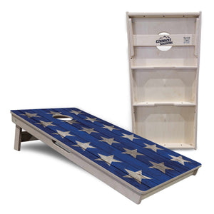 Colorful Stars & Stripes Cornhole Boards - Tournament Series