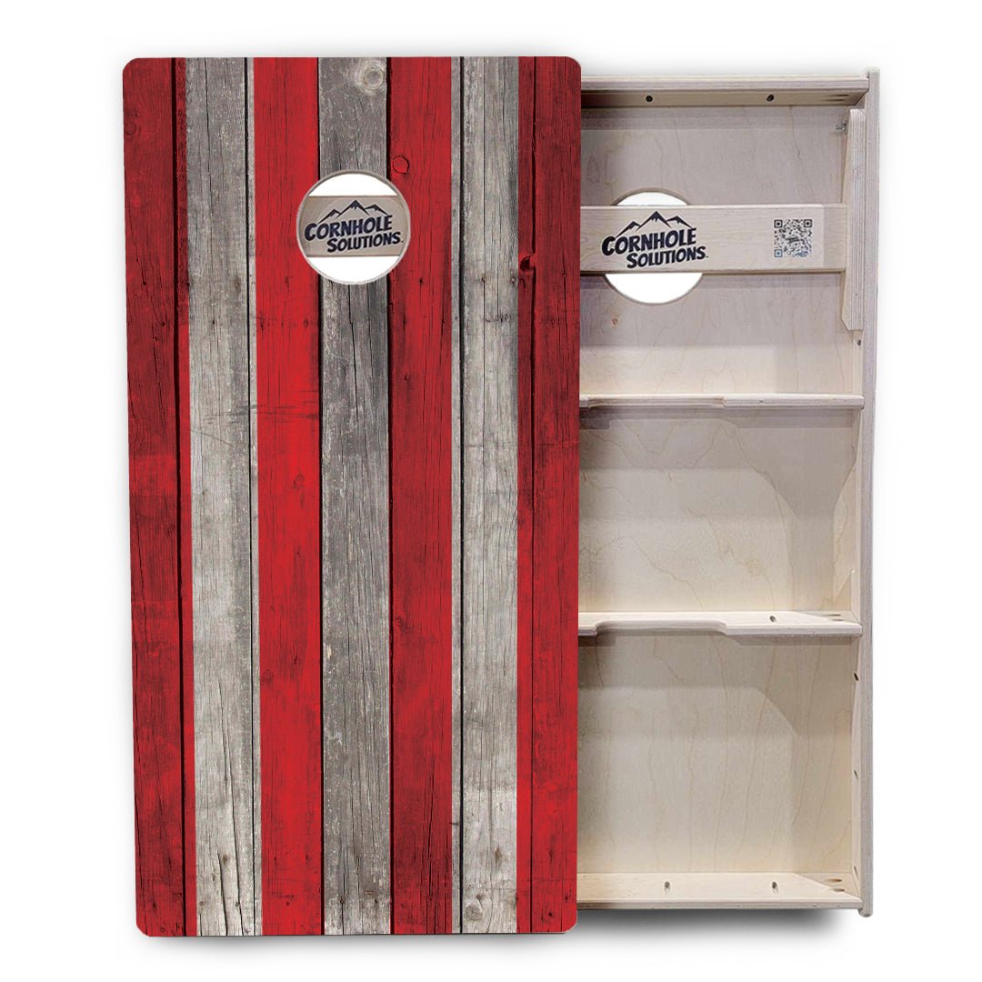 Colorful Stars & Stripes Cornhole Boards - Tournament Series