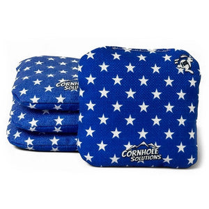 Stars/Stripes - Pro Style REC Cornhole Bags – Regulation 6"x6" – Full Set of 8