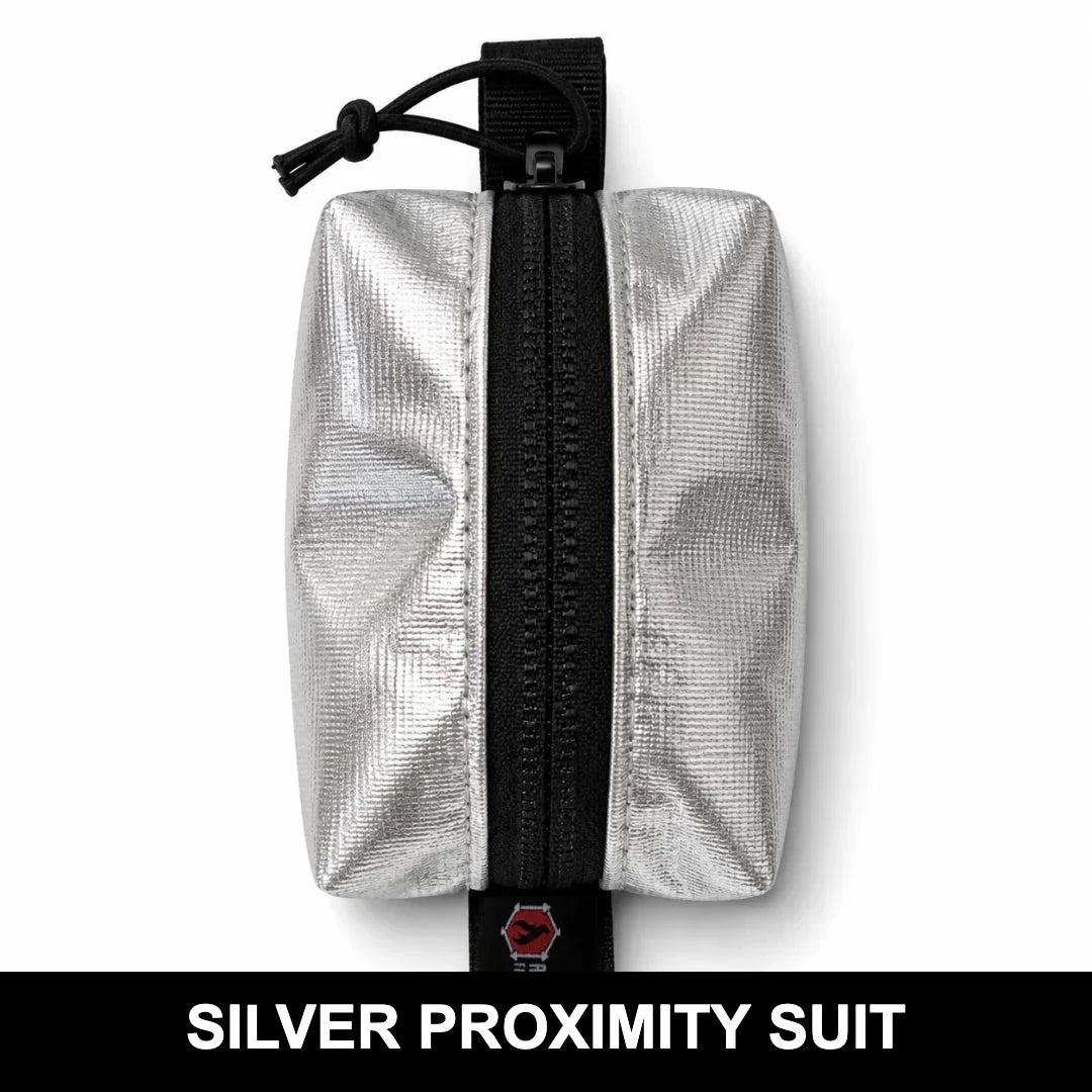 Hot Shot - Commander - Keychain Pouch detail view by Recycled Firefighter