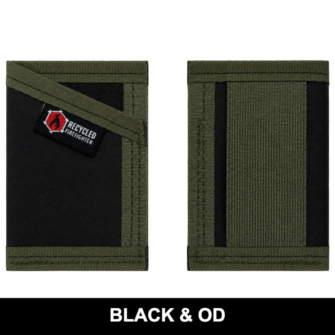 Sergeant Wallet - Combat Boot Leather Edition detail view by Recycled Firefighter