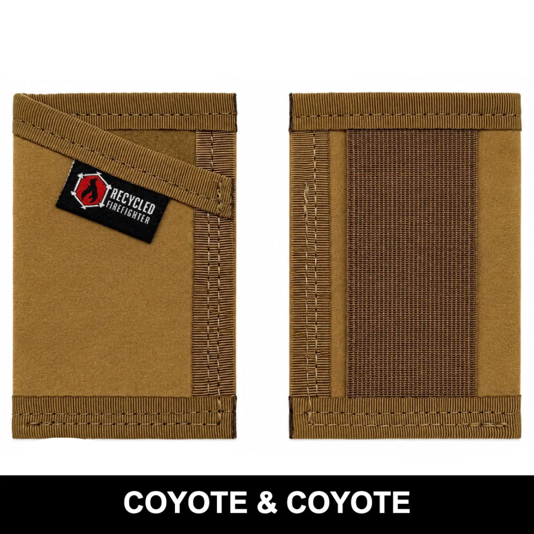 Sergeant Wallet - Combat Boot Leather Edition detail view by Recycled Firefighter