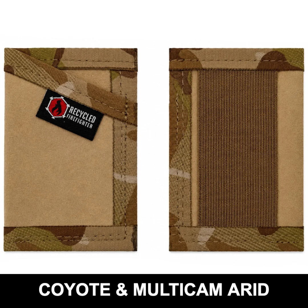 Sergeant Wallet - Combat Boot Leather Edition detail view by Recycled Firefighter