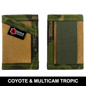 Sergeant Wallet - Combat Boot Leather Edition detail view by Recycled Firefighter
