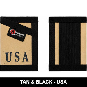 Sergeant Wallet - Combat Boot Leather Edition detail view by Recycled Firefighter