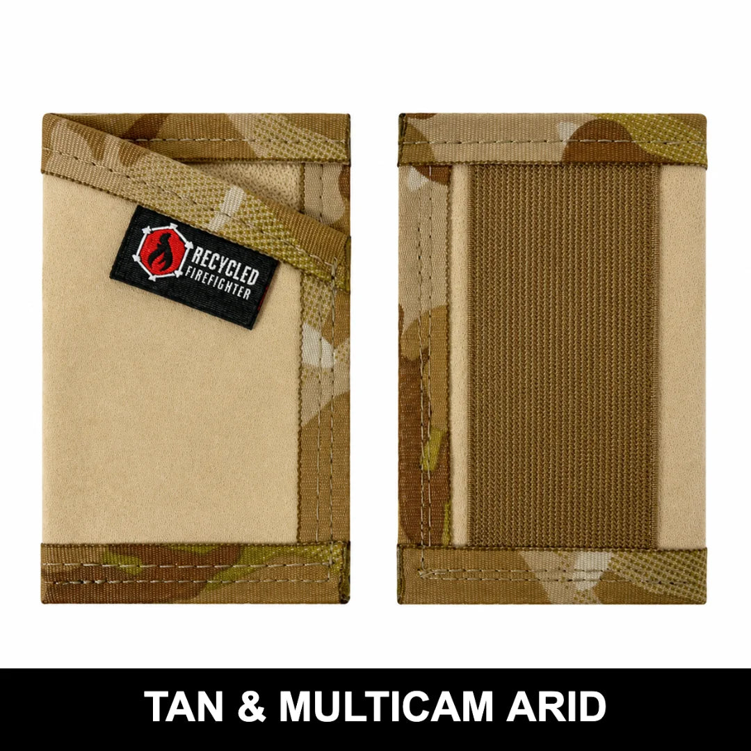 Sergeant Wallet - Combat Boot Leather Edition detail view by Recycled Firefighter