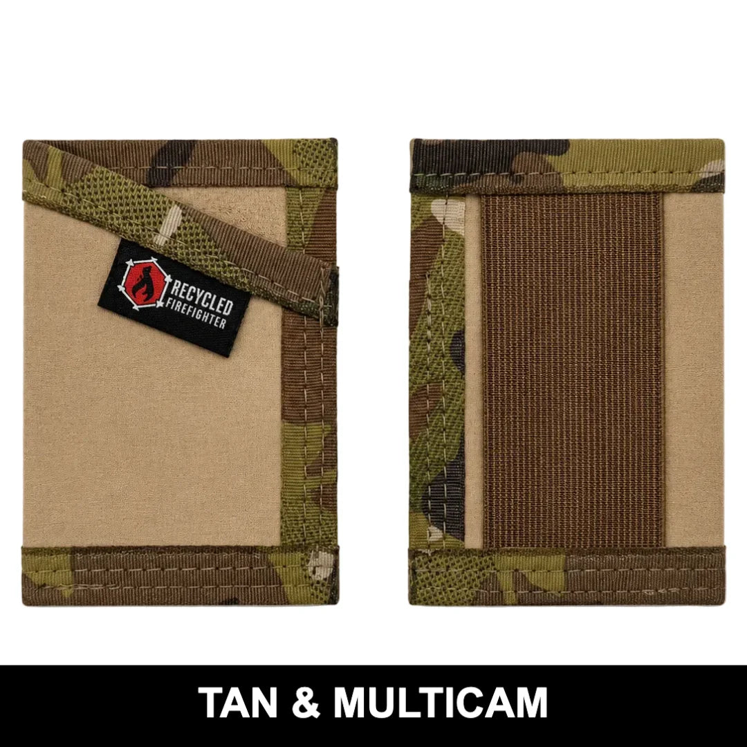 Sergeant Wallet - Combat Boot Leather Edition detail view by Recycled Firefighter