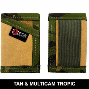 Sergeant Wallet - Combat Boot Leather Edition by Recycled Firefighter