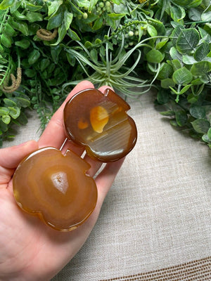 Red Agate Apple detail view by Copper Ashes
