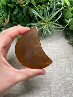 Red Agate Moon by Copper Ashes