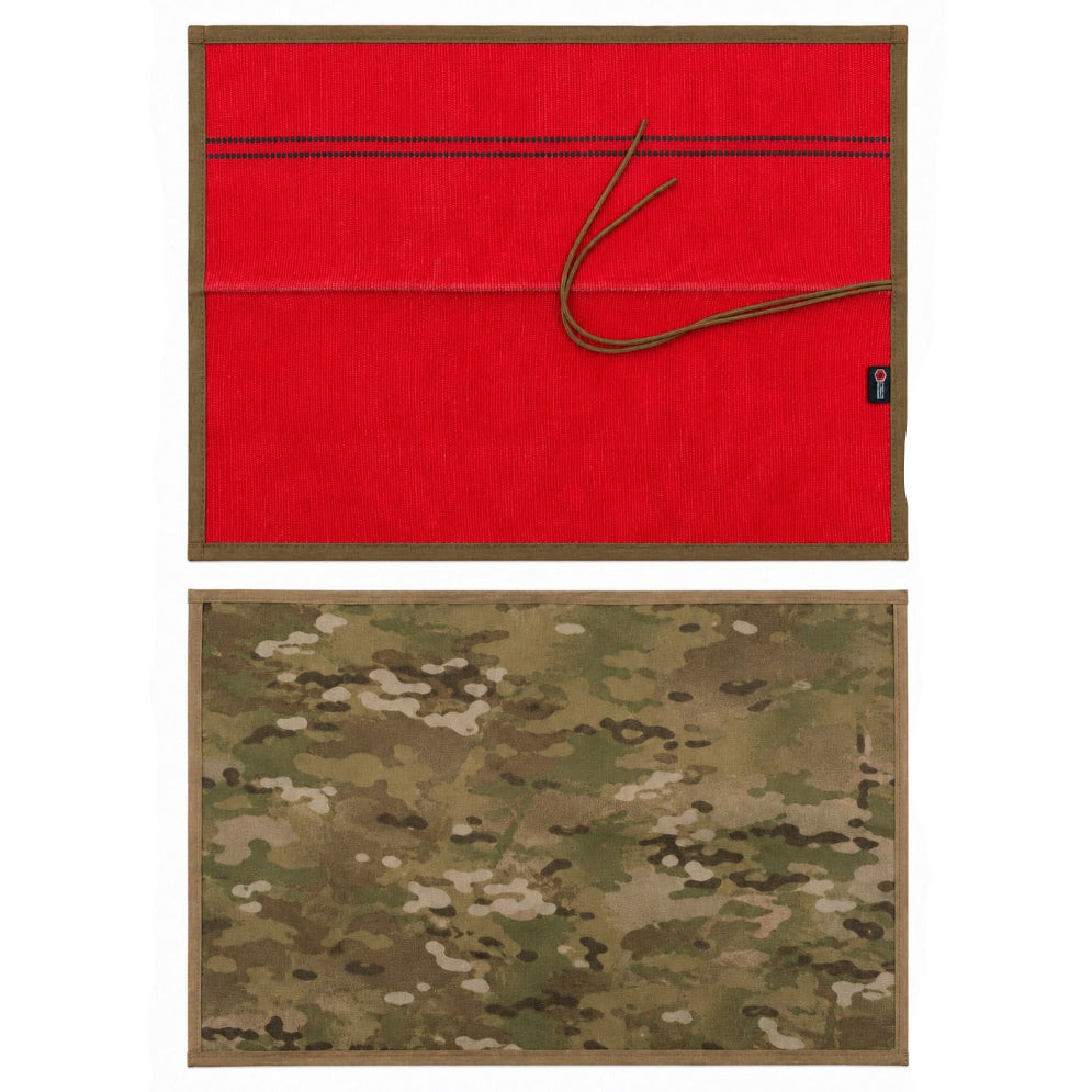 Drop Zone Mat - Premium - Firehose Edition detail view by Recycled Firefighter