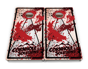 Paint Splatter Cornhole Boards - Professional Tournament Series