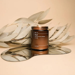 Ritual by gold + ivy, scented candle detail photo 5