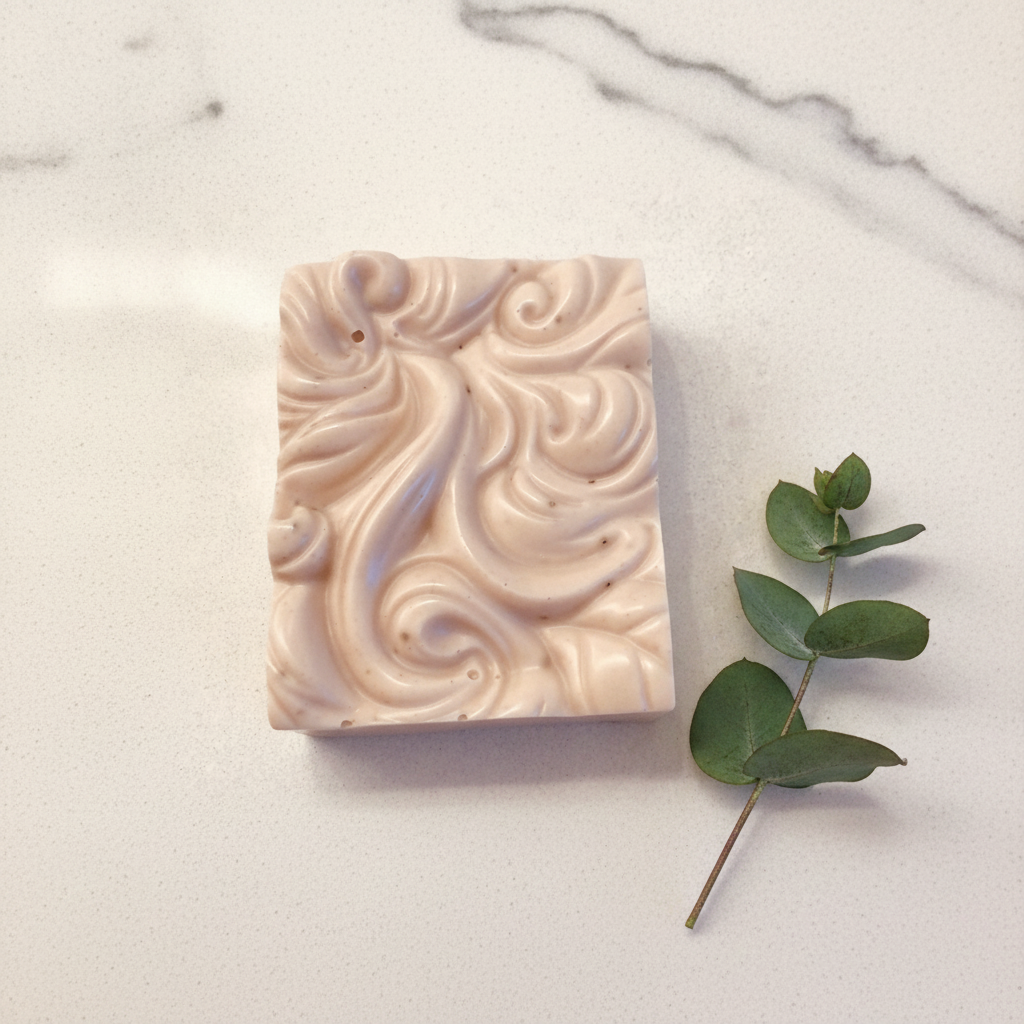 Handcrafted Soaps by SynEb Red Moroccan Clay Facial Bar - The Clay Collection by Handcrafted Soaps by Syn Eb, natural skincare main product photo