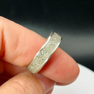 Ashes to Ashes, Dust to Dust by Cotton Street Art Company, handmade ring detail photo 10