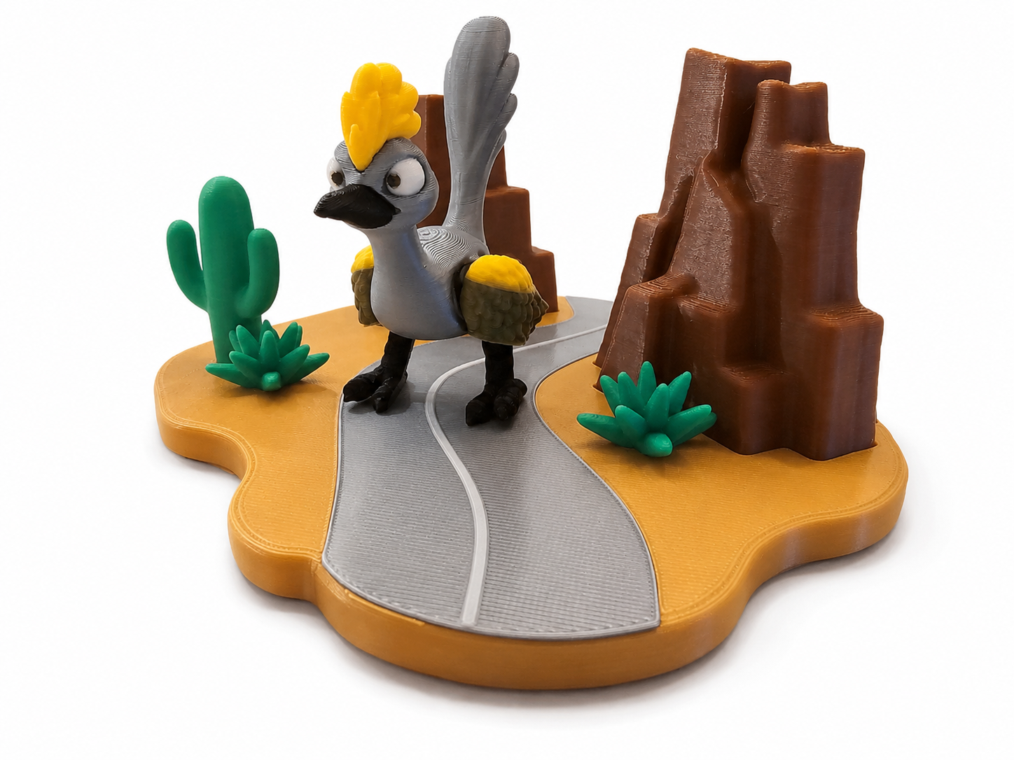 3D Printed Desert Roadrunner Playset by The Tween Space, paper gift detail photo 4