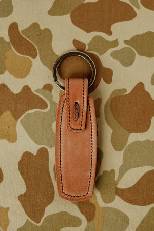Rover Key Ring - Natural Horween Shell Cordovan