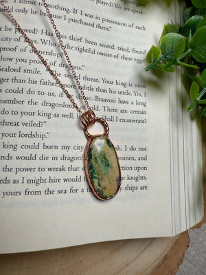 Ruby Fuchsite Necklace by Copper Ashes