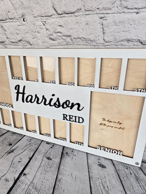 School Years Photo Frame PreSchool & PreK detail view by EverLee Creations
