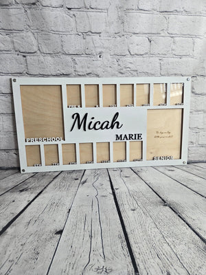 School Years Photo Frame PreSchool & PreK detail view by EverLee Creations