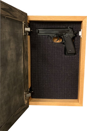 Stand Up for the 2nd Amendment Hidden Gun Storage Firearm Concealment Wall Decor by Bellewood Designs, Southern home decor detail photo 4