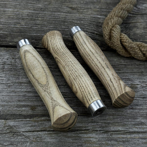 Set of 5 Ash Handles – Ideal for Carving Knives & Hand Tool Repair detail view by Sharky Forged Steel Tools