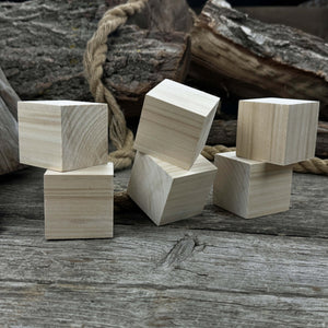Set of 6 Linden Wood Carving Blanks detail view by Sharky Forged Steel Tools