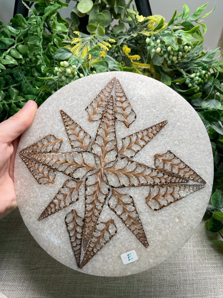 Shell Resin Decorative Plate E by Copper Ashes