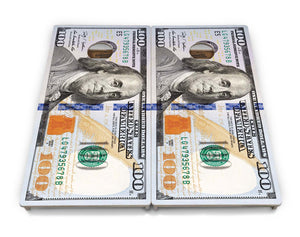$100 Bill Cornhole Boards - Tournament Series