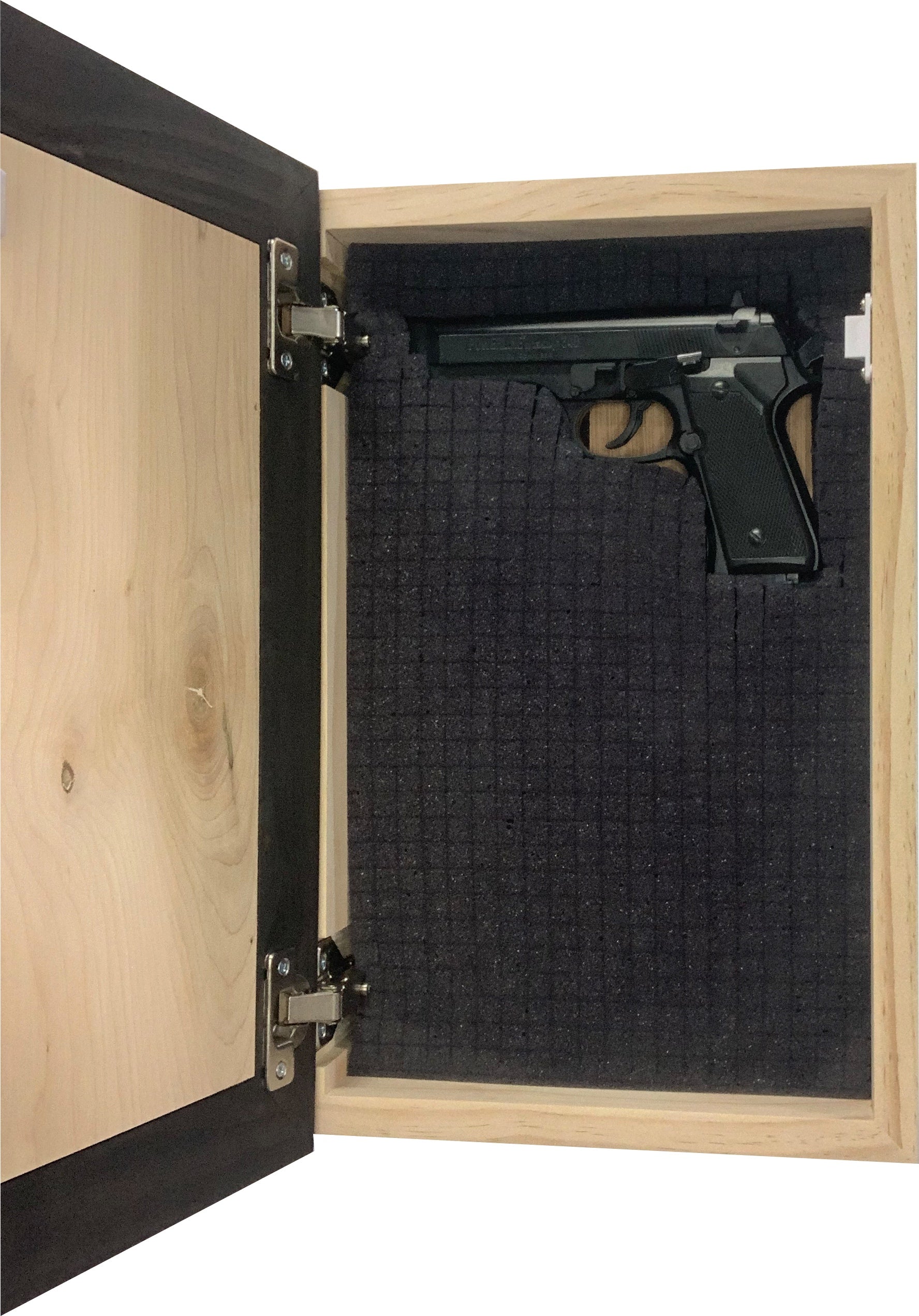 Gothic Skull Through The Wall Decorative Gun Cabinet To Securely Store Your Gun In Any Room! by Bellewood Designs, Southern home decor detail photo 5