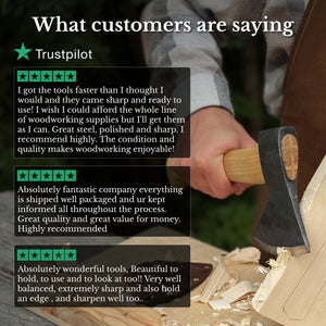 Small Carving Axe, 630 g (1.39 lb)