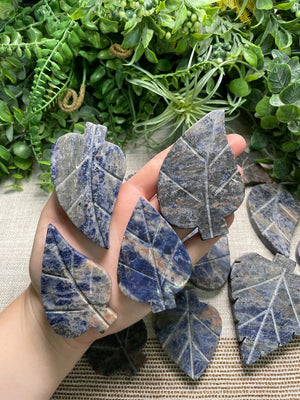 Sodalite Leaf by Copper Ashes