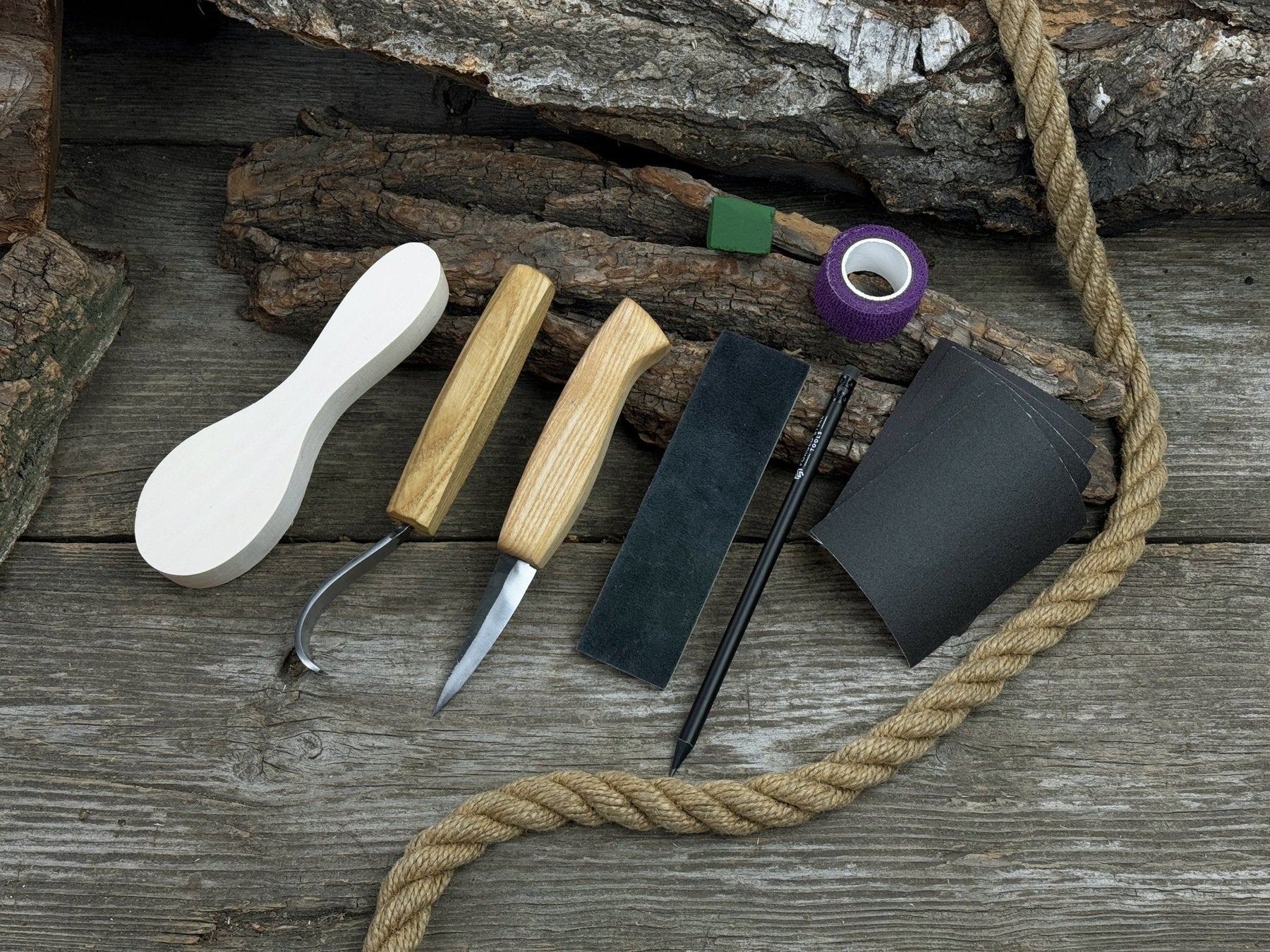 Spoon Carving for Beginners – A Perfect DIY Whittling Kit by Sharky Forged Steel Tools